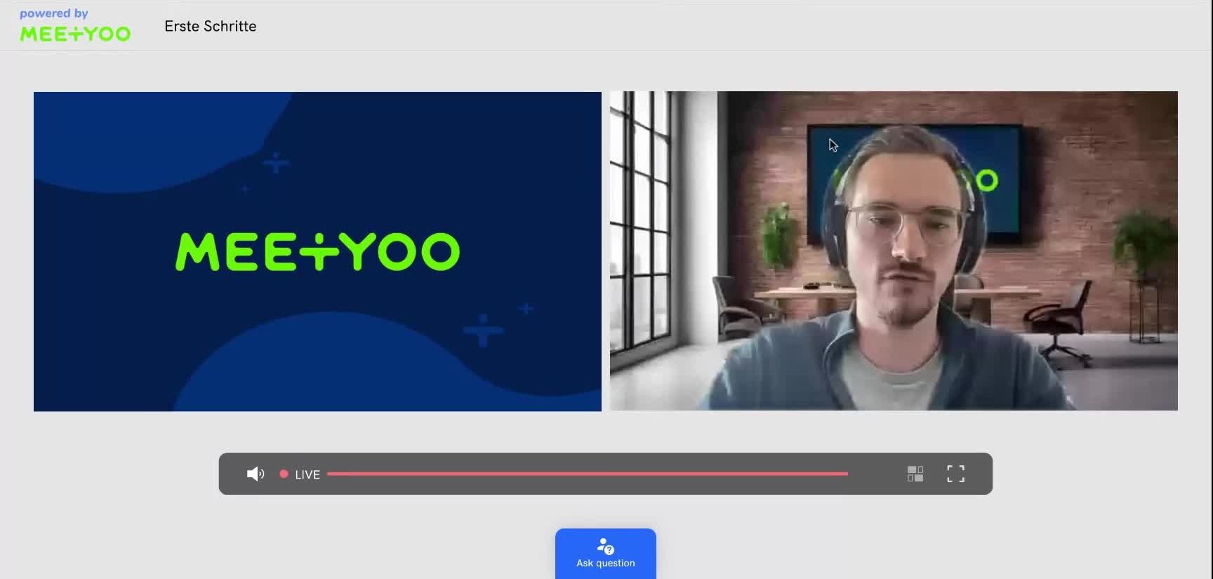 Live Ansicht für Zuschauer