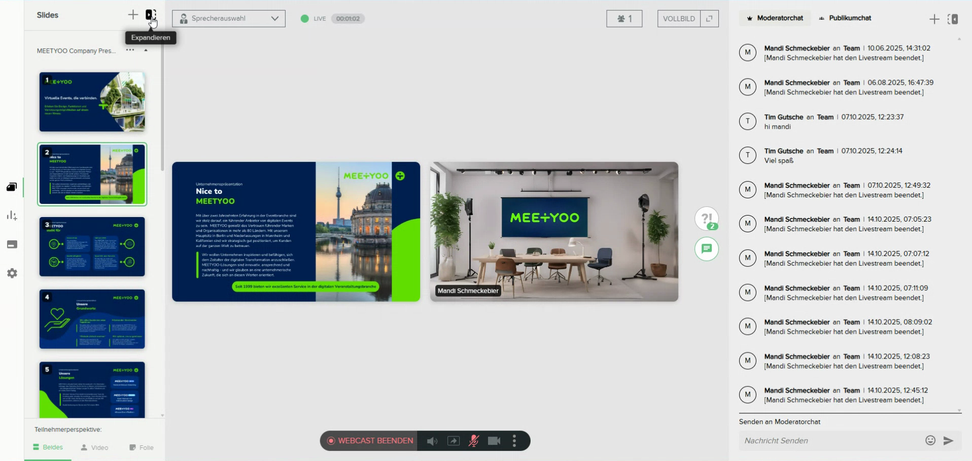 Folienübersicht vergrößert