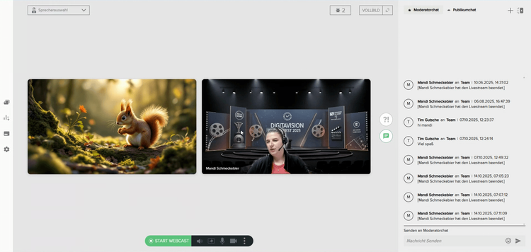 Webcast Design: So personalisierst du deinen Auftritt mit Hintergrundbildern und Bauchbinden