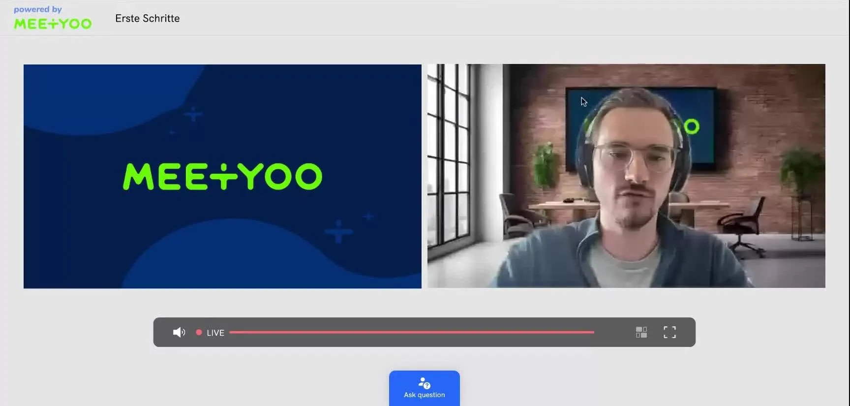 Live Ansicht für Zuschauer