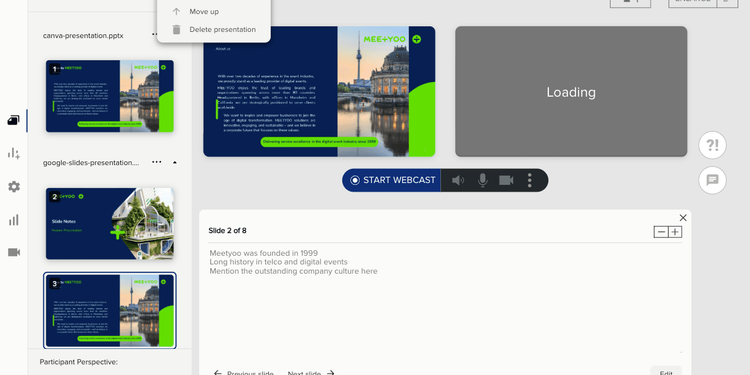 Presenter Notes for Webcasts: The Complete Guide