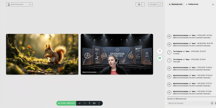 Webcast Design: So personalisierst du deinen Auftritt mit Hintergrundbildern und Bauchbinden